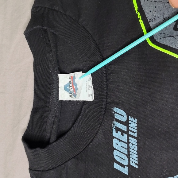 HOONIGAN BJ Baldwin Racing Shirt Size Medium Cabo to Loreto Front Back Big Tee - Picture 2 of 10